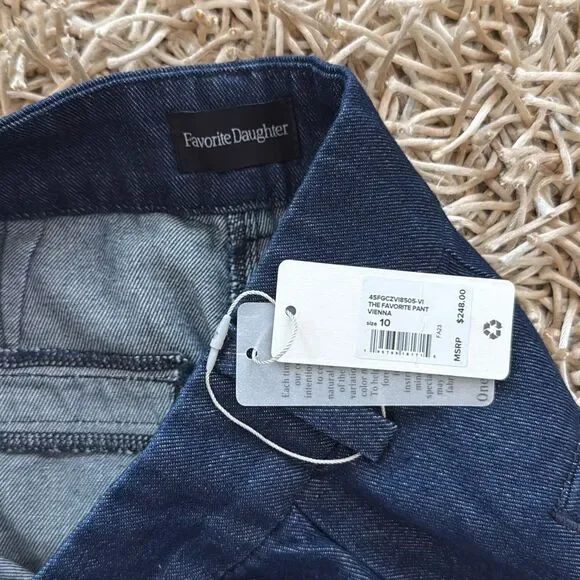 Favorite Daughter The Favorite Pant Vienna Size 10 Straight Leg